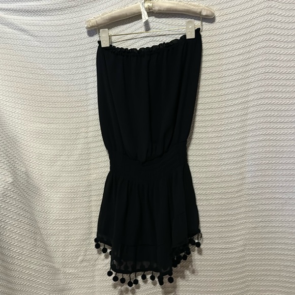 Ramy Brook Other - Ramy brook brand black cover up / romper excellent condition size medium